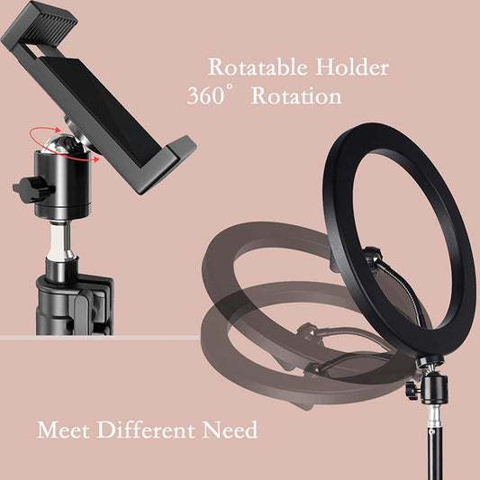 10 Inch Ring Fill Light with Tripod Stand