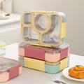 Happy Unicorn Kids Lunch Box Set with Spoon